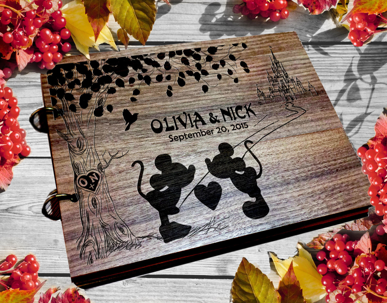 Disney Hochzeit
 Hochzeit Gästebuch Disney Hochzeit Hochzeit Geschenk