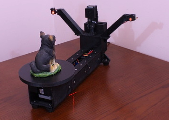 Diy 3D Scanner
 DIY Raspberry Pi 3D Scanner Launches Kickstarter video