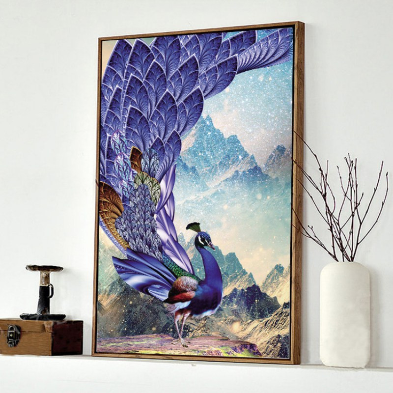 Diy 5D Diamond Painting
 UK 5D DIY Diamond Full Embroidery Animal Flower Home