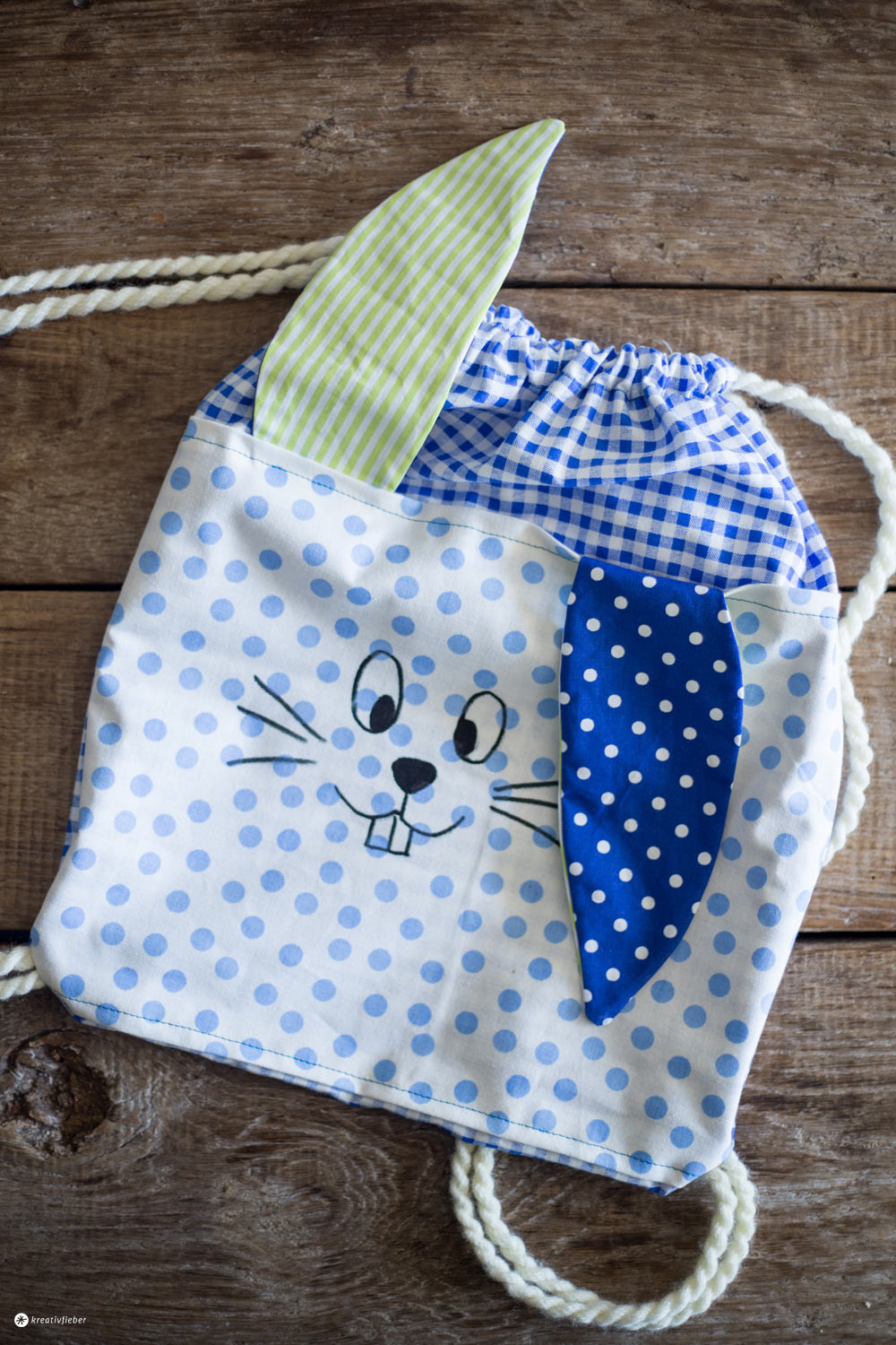 Diy Anleitung
 DIY Hasenrucksack für Kinder kreativfieber