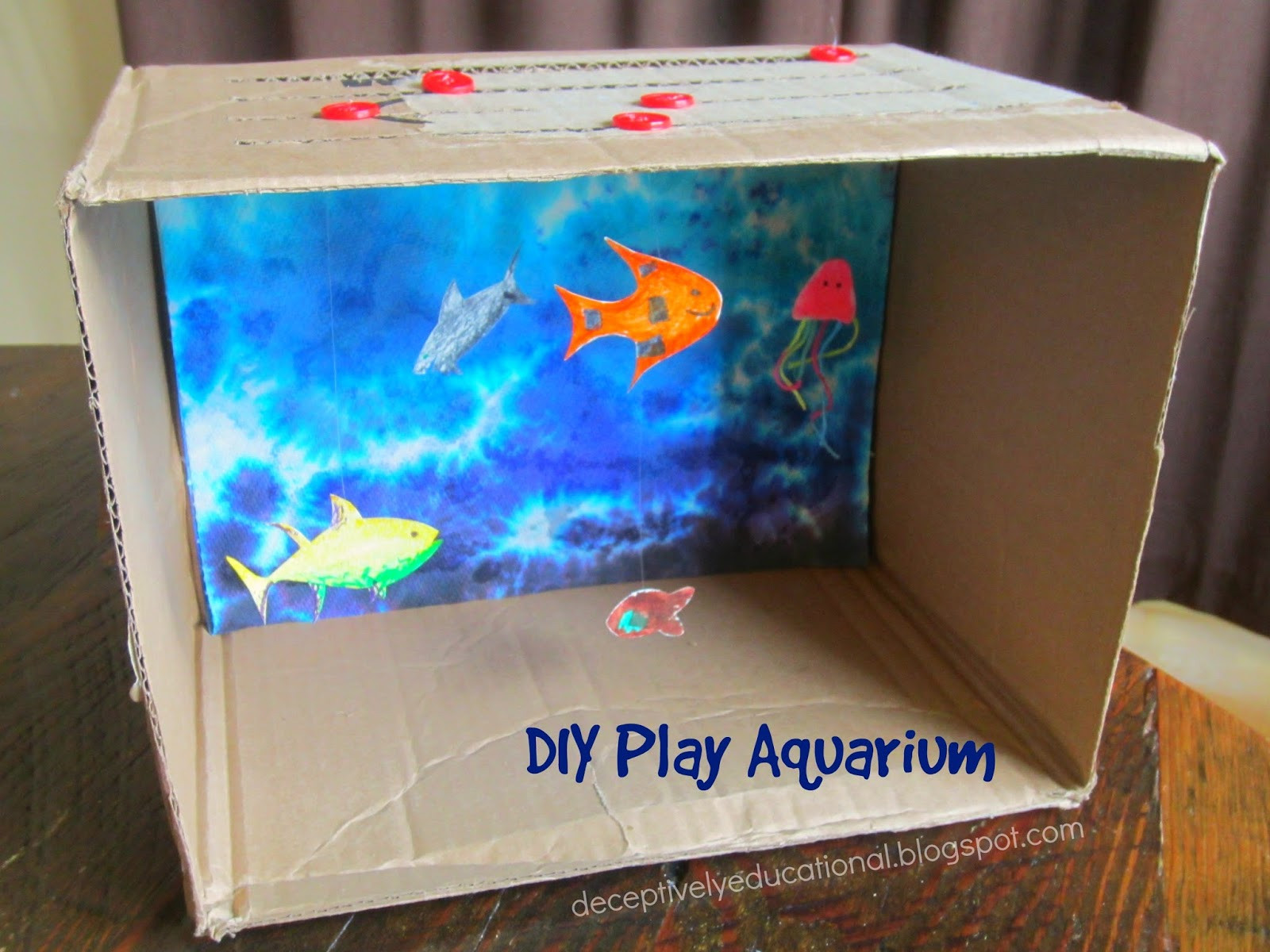 Diy Aquarium
 Relentlessly Fun Deceptively Educational DIY Play Aquarium