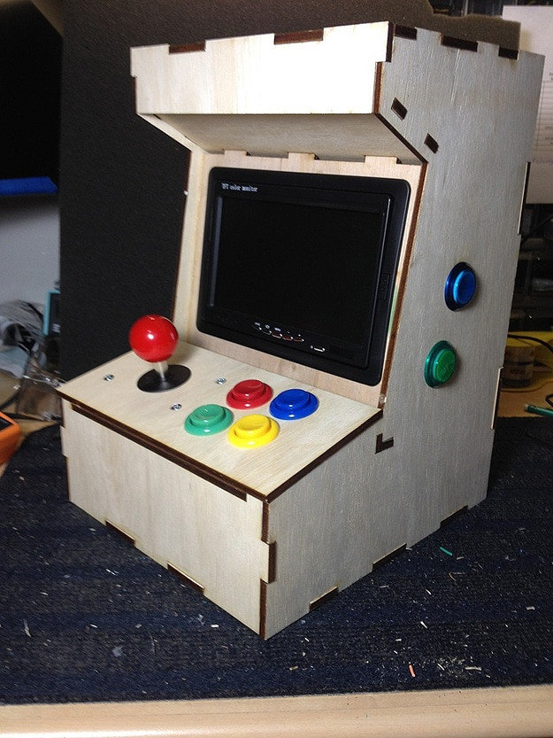 Diy Arcade Cabinet
 Porta Pi Build Your Own Mini Arcade Cabinet Using A