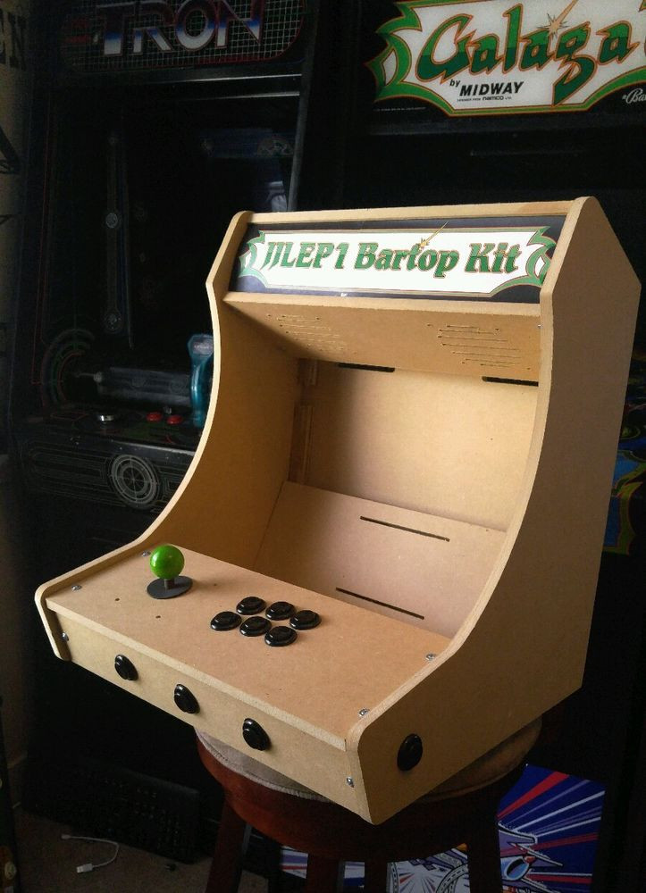 Diy Arcade Cabinet
 Bartop Tabletop Arcade Cabinet DIY Kit Flat pack MDF w