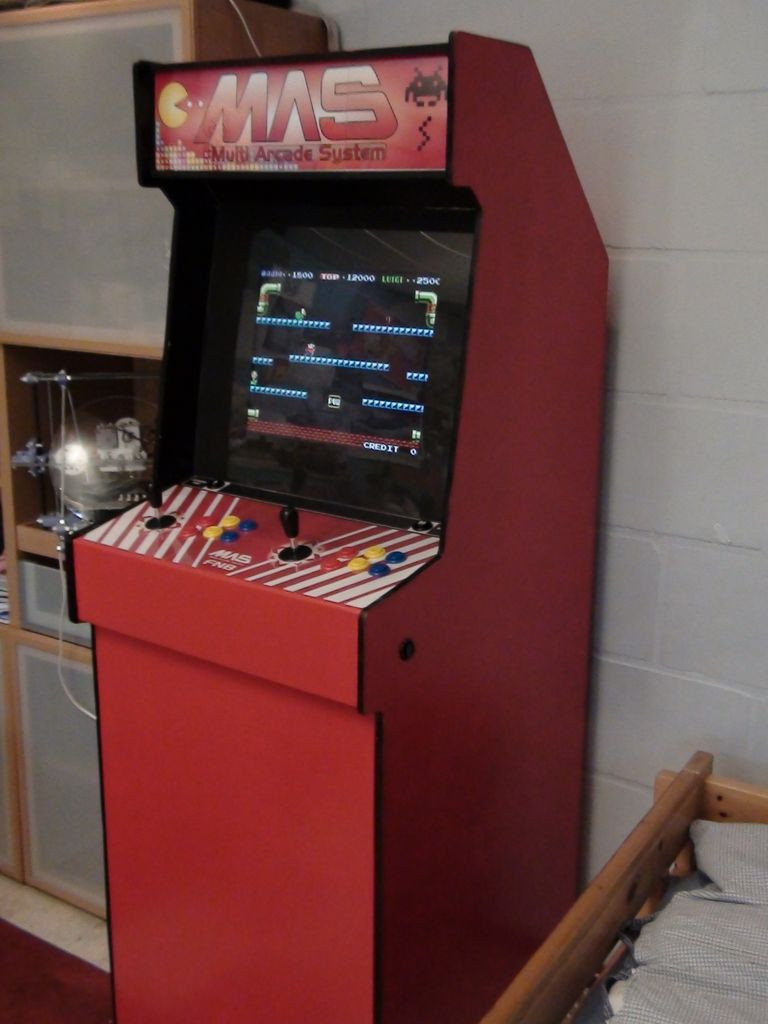 Diy Arcade Cabinet
 Build an arcade cabinet for 200euro $250