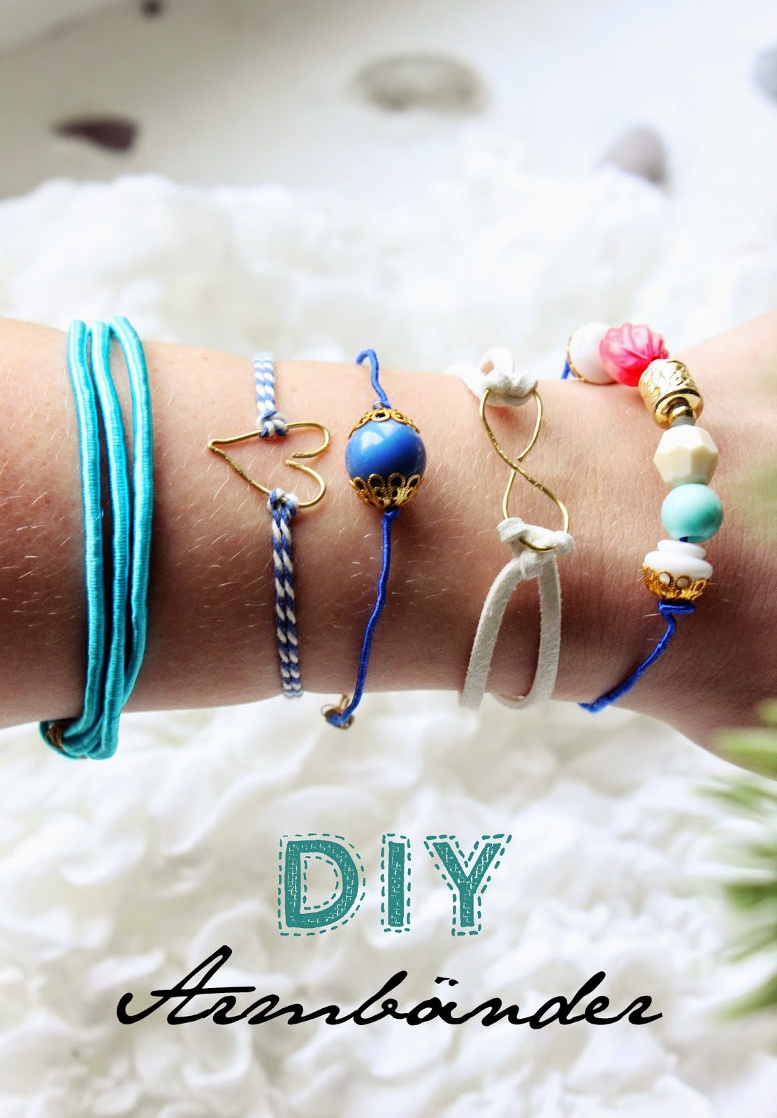 Diy Armbänder
 s Bastelkistle DIY Armbänder