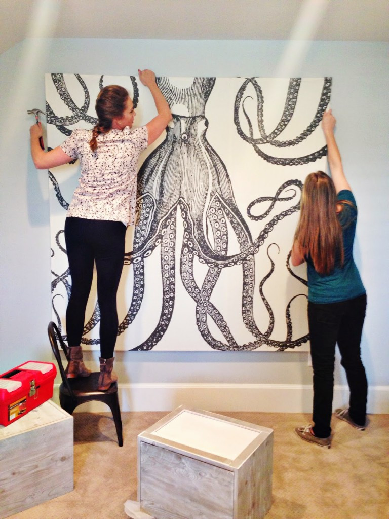 Diy Art
 DIY Octopus Art House of Jade Interiors Blog