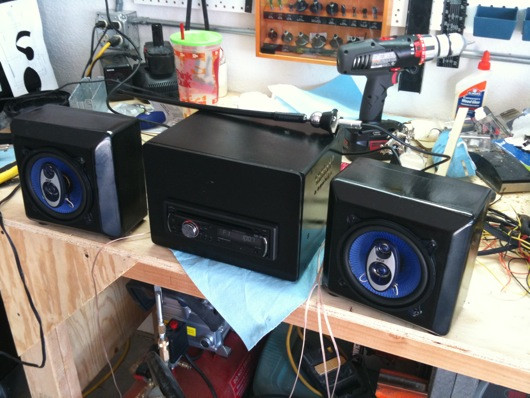 Diy Audio Shop
 DIY Workshop Stereo Boombox Kinda Thing — StuffAndyMakes