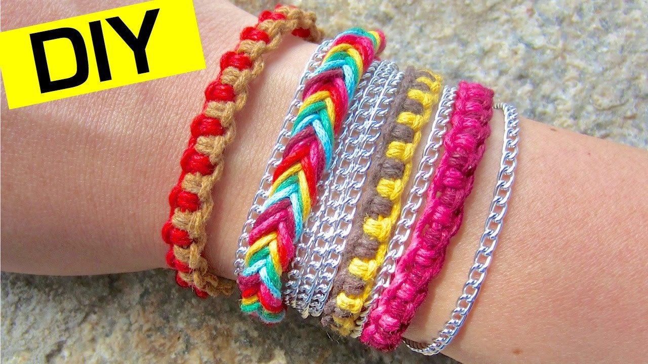 Diy Bands
 DIY Friendship Bracelets