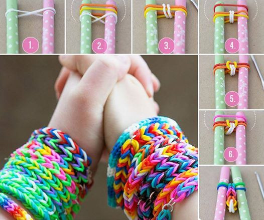 Diy Bands
 Tire Track Rainbow Loom Bracelets Tutorial