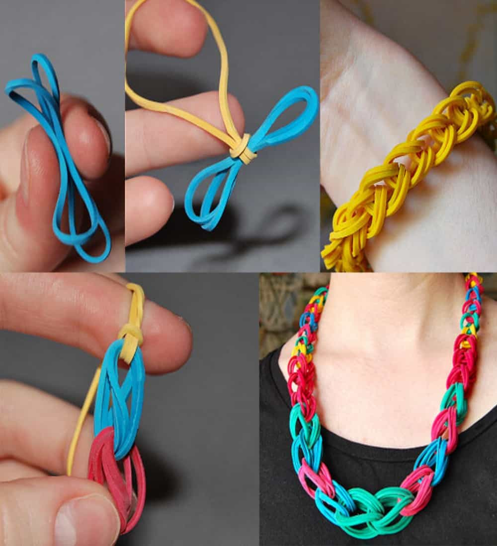 Diy Bands
 Rubber Bands DIY Ideas And Plans – DIY Ideas Tips