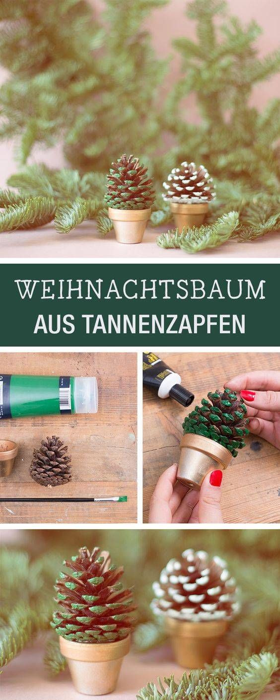 Diy Bastelideen Weihnachten
 Basteln mit Tannenzapfen – Die 15 schönsten DIY