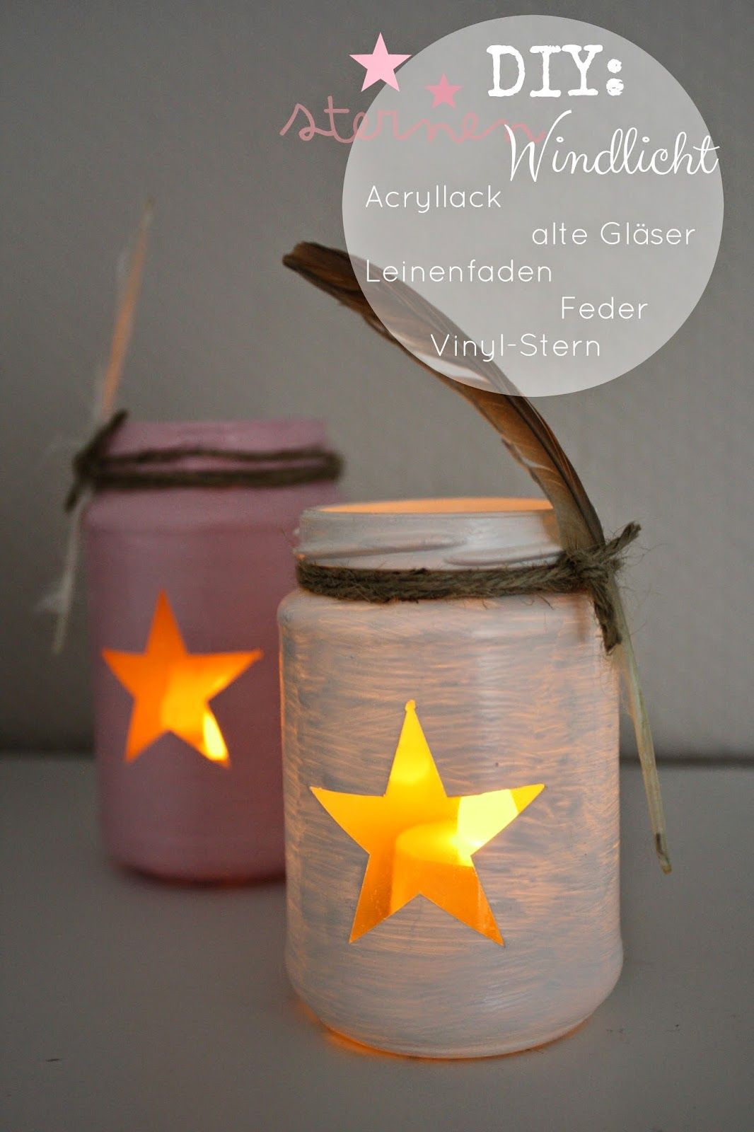 Diy Basteln Mit Kindern
 Herzideen Easypeasy DIY Windlicht