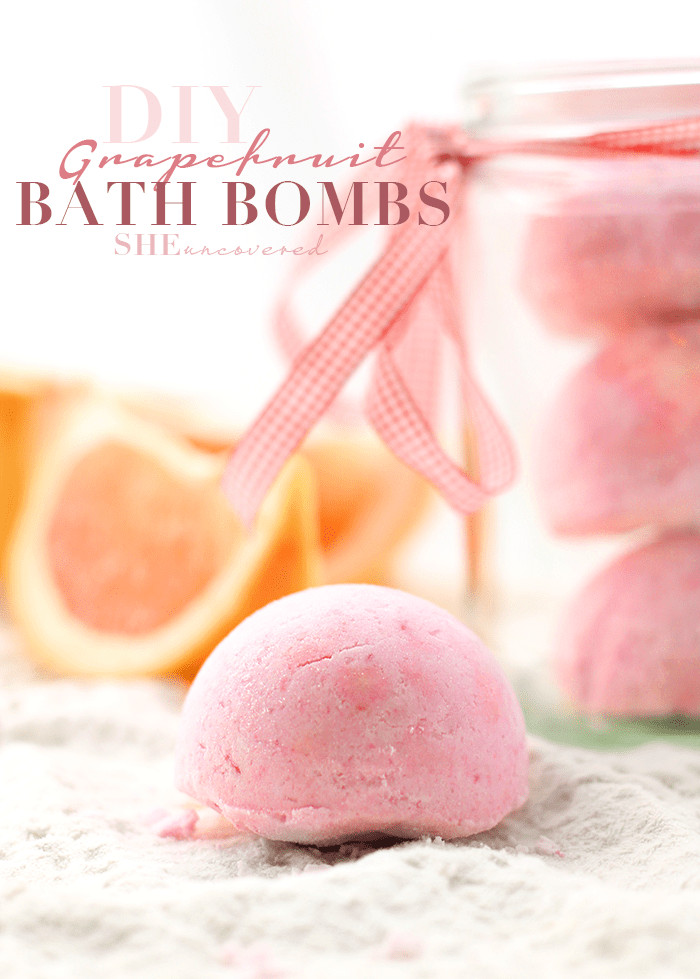 Diy Bath Bombs
 DIY Grapefruit Bath Bombs The Essential Oils Blog Hop