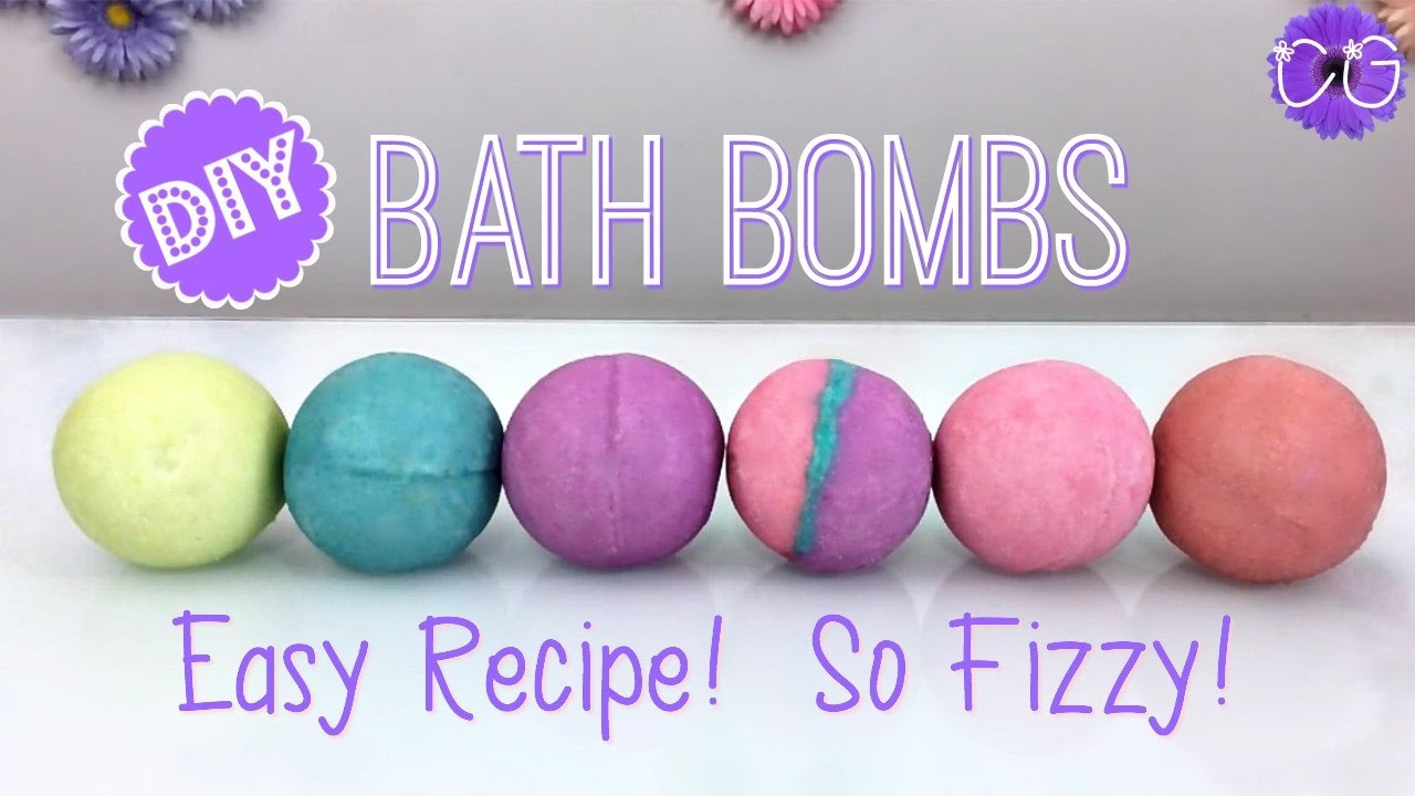 Diy Bath Bombs
 DIY Giant Fizzy Bath Bombs Easy Recipe