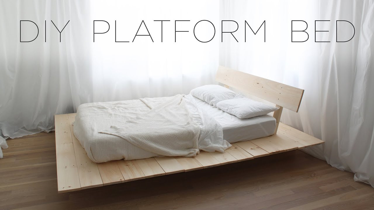 Diy Bed
 DIY Platform Bed