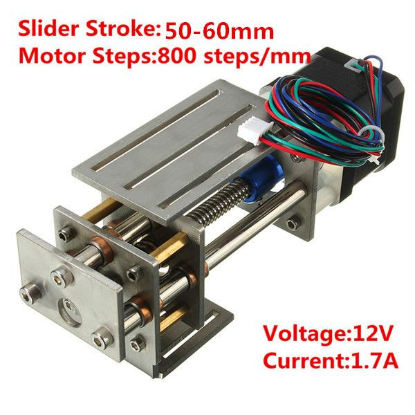 Diy Bewegung
 Machifit CNC Z Achse Schiebetisch 50 60mm DIY Fräsen