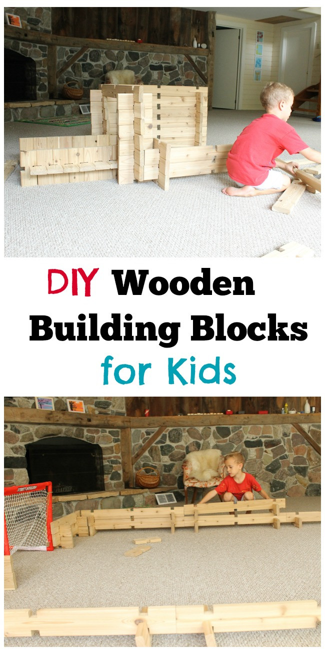 Diy Bild
 DIY Wooden Building Blocks How Wee Learn