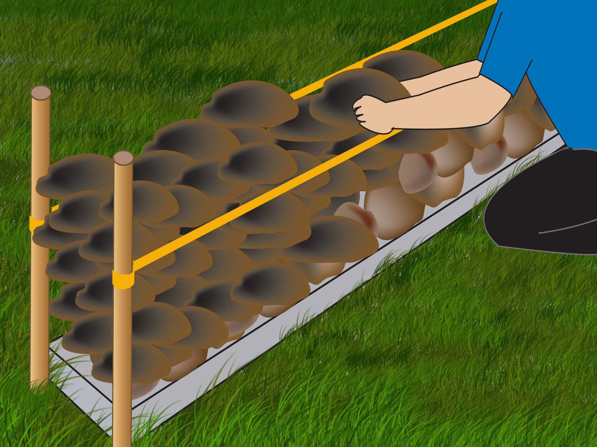 Diy Bild
 How to Build a Stone Fence 8 Steps with wikiHow