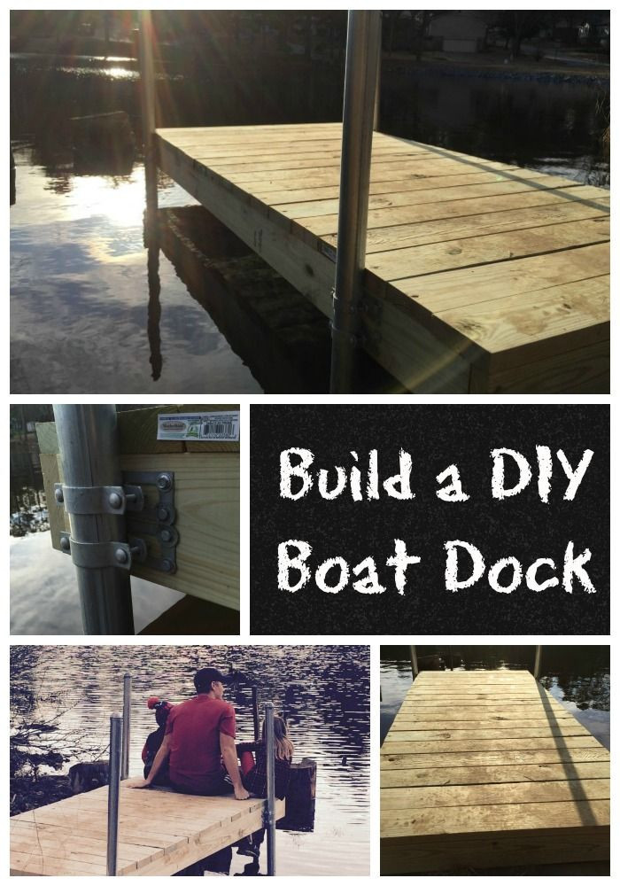 Diy Bild
 Build a DIY Boat Dock DIY Pinterest