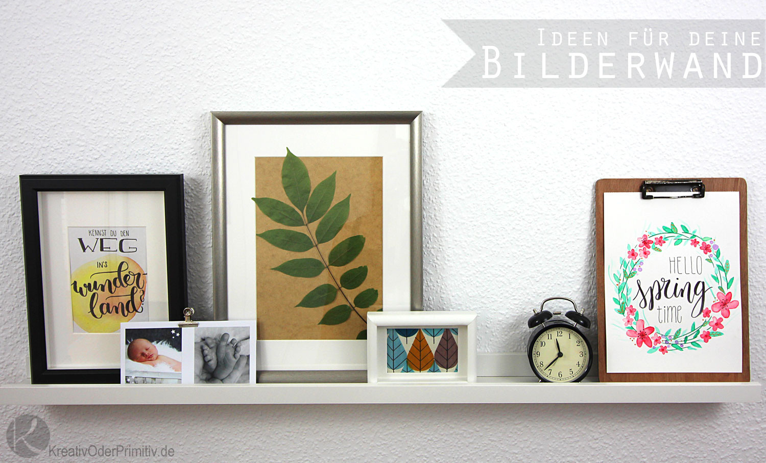 Diy Bilderwand
 Bilderwand Gestalten Ideen