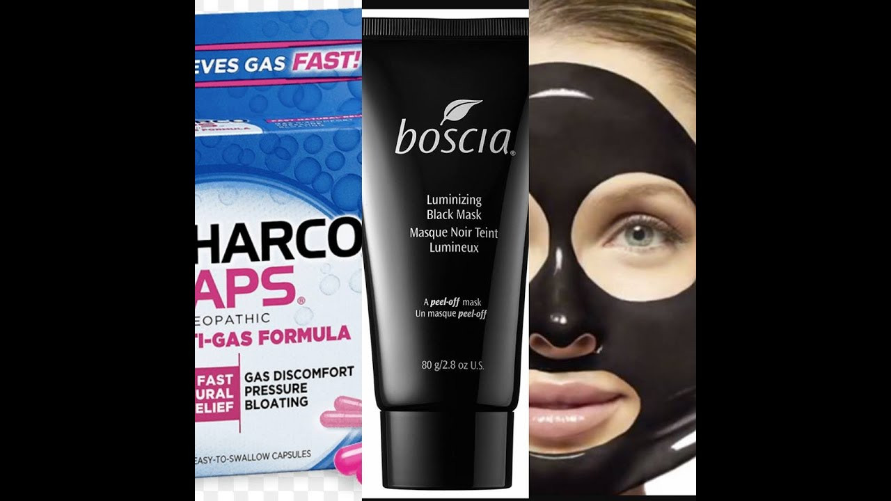 Diy Black Mask
 Boscia Black mask vs DIY charcoal mask