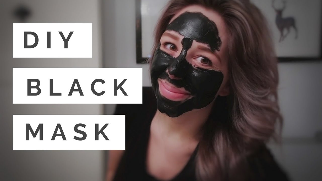 Diy Black Mask
 SIMPLE DIY BLACK MASK