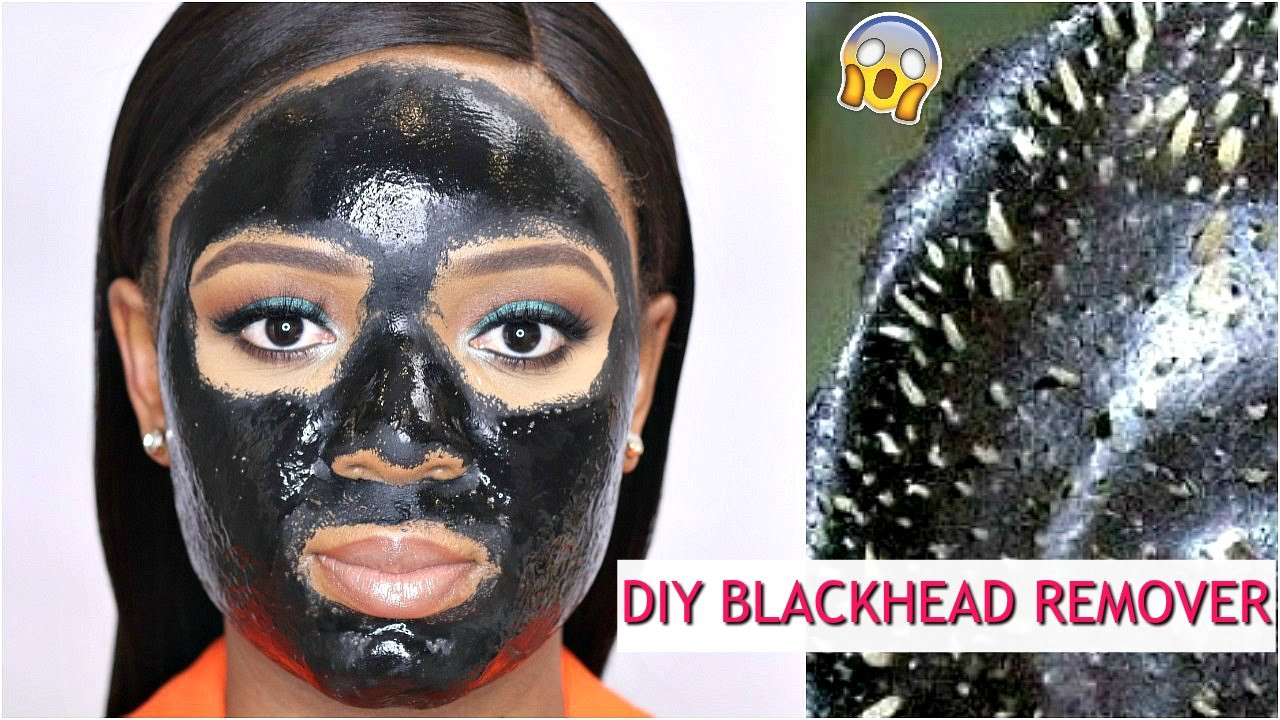 Diy Black Mask
 DIY BLACKHEAD REMOVER PEEL OFF MASK HOW TO REMOVE WHITE