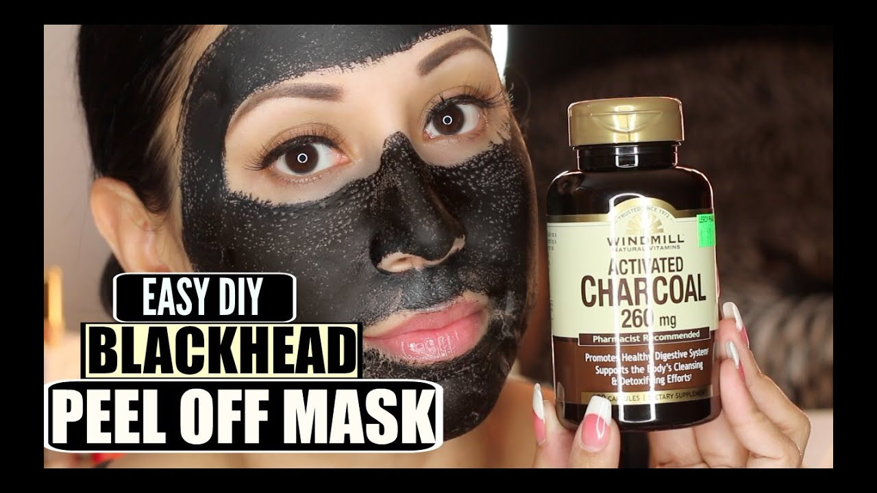 Diy Blackhead Mask
 Easy DIY Blackhead Remover Peel f Mask Peeling off