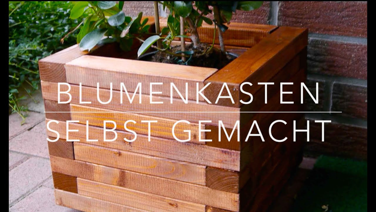 Diy Blumenkasten
 DIY Blumenkasten aus Holz Kinderleicht bauen