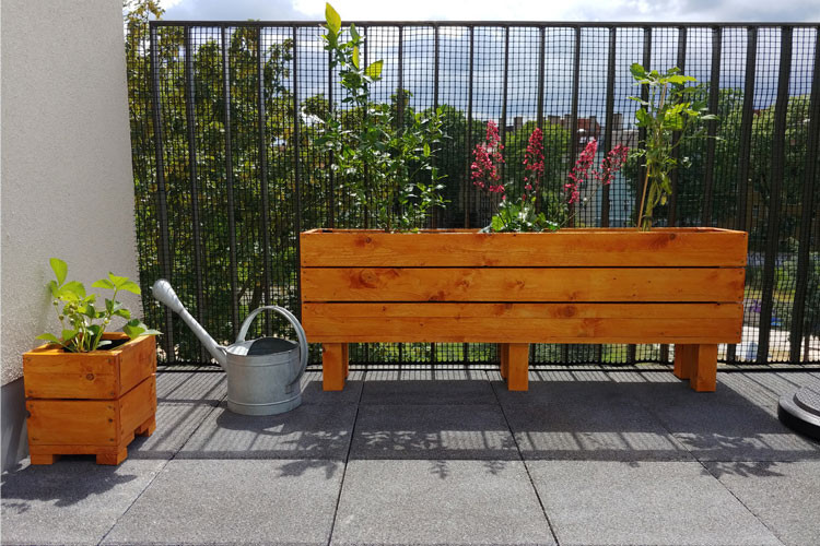 Diy Blumenkasten
 DIY Einen Blumenkasten aus Holz selber bauen balkon