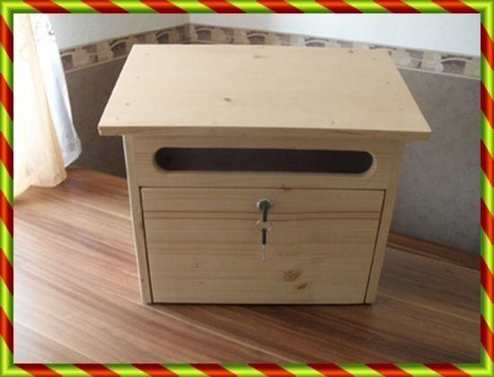 Diy Briefkasten
 Holzbriefkasten Postkasten aus Holz Briefkasten von