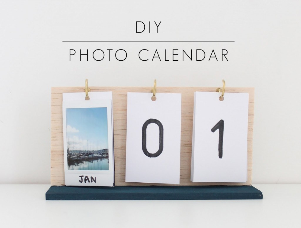 Diy Calendar
 DIY Instax Calendar – In Crafts