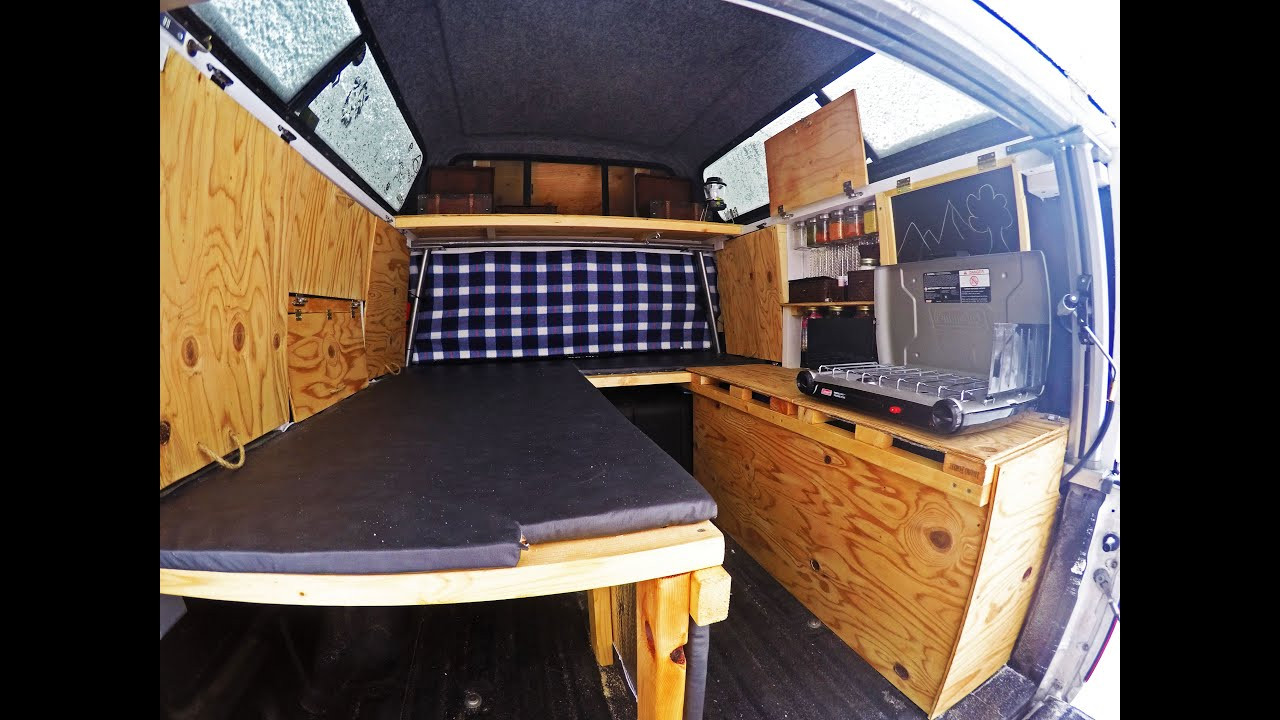 Diy Camper
 How to Make a Cheap Homemade Truck Camper Start to