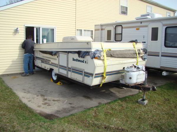 Diy Camper
 DIY Camper Trailer Built from an Old Pop Up on a Bud of