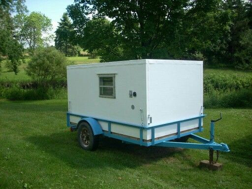 Diy Camper
 Diy micro camper Teardrop trailers Pinterest