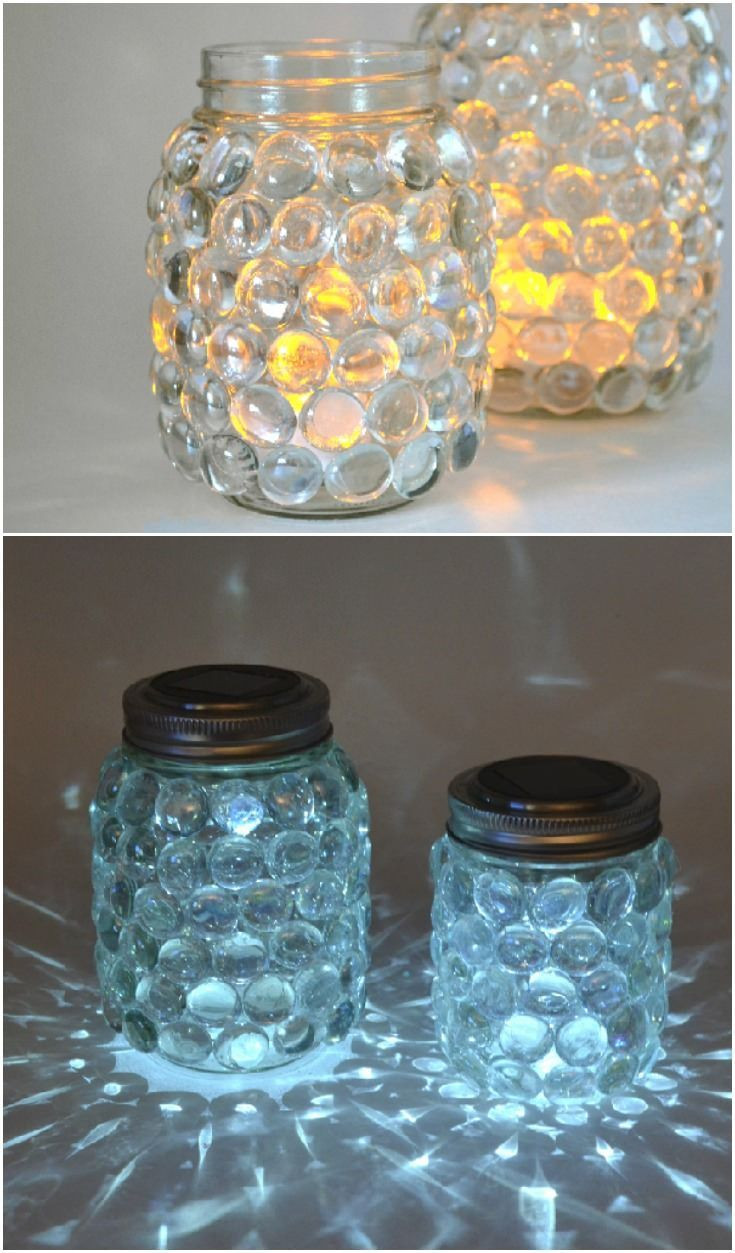 Diy Crafts
 Mason jar luminaries