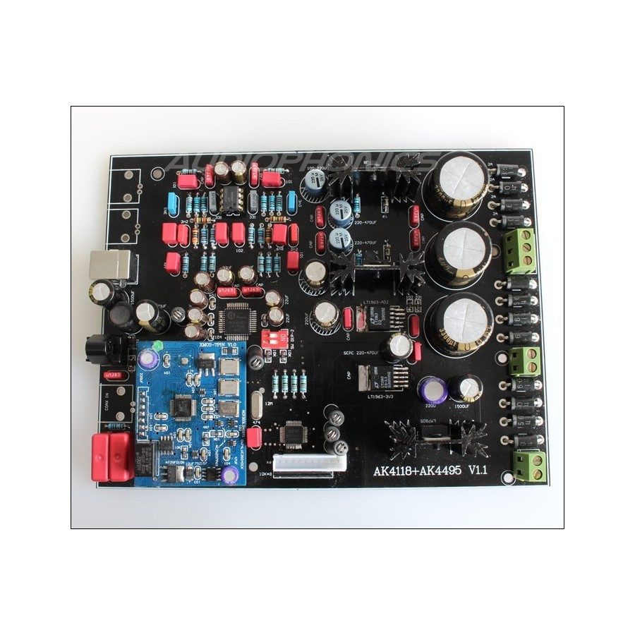 Diy Dac
 DIY DAC AKM AK4495 AK4118 Kit 32bit 384kHz DSD XMOS