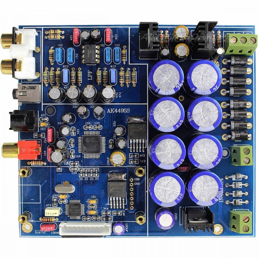 Diy Dac
 DIY DAC AKM AK4495 AK4118 Kit 32bit 384kHz DSD