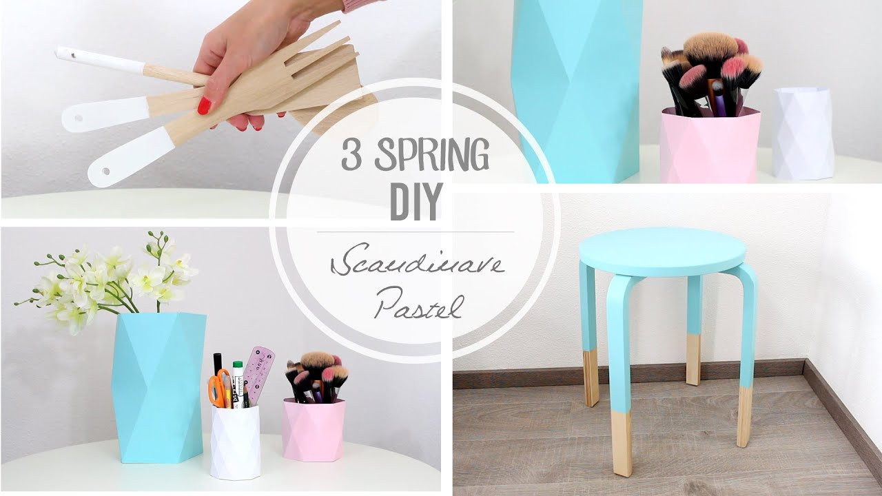 Diy Deco
 3 DIY déco Pastel Scandinave