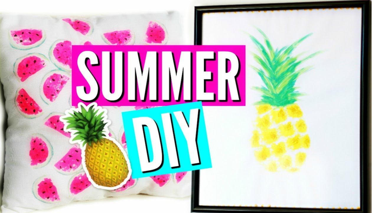 Diy Deco
 DIY Summer Room Decor Deco Chambre été français