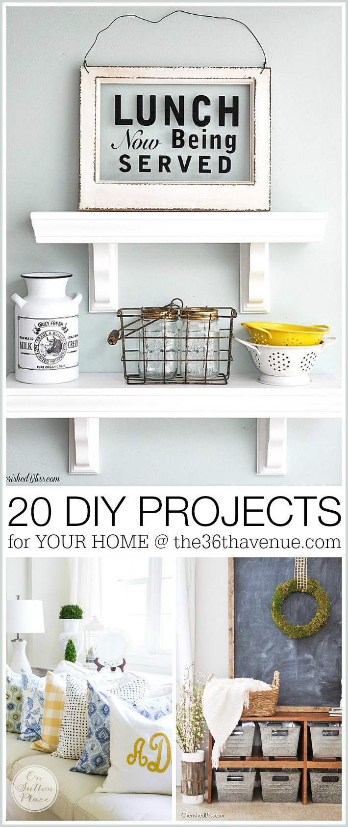 Diy Decoration
 Home Decor DIY Projects Farmhouse Design The 36th AVENUE