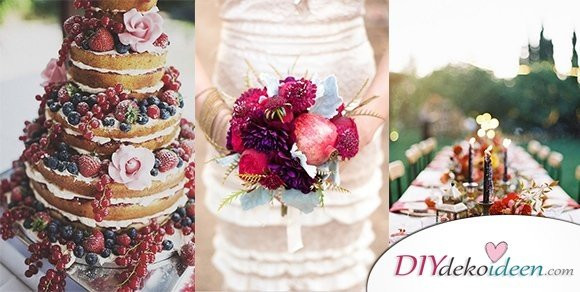 Diy Deko Hochzeit
 Obst Deko zur Hochzeit – DIY Ideen für Deko Kuchen und