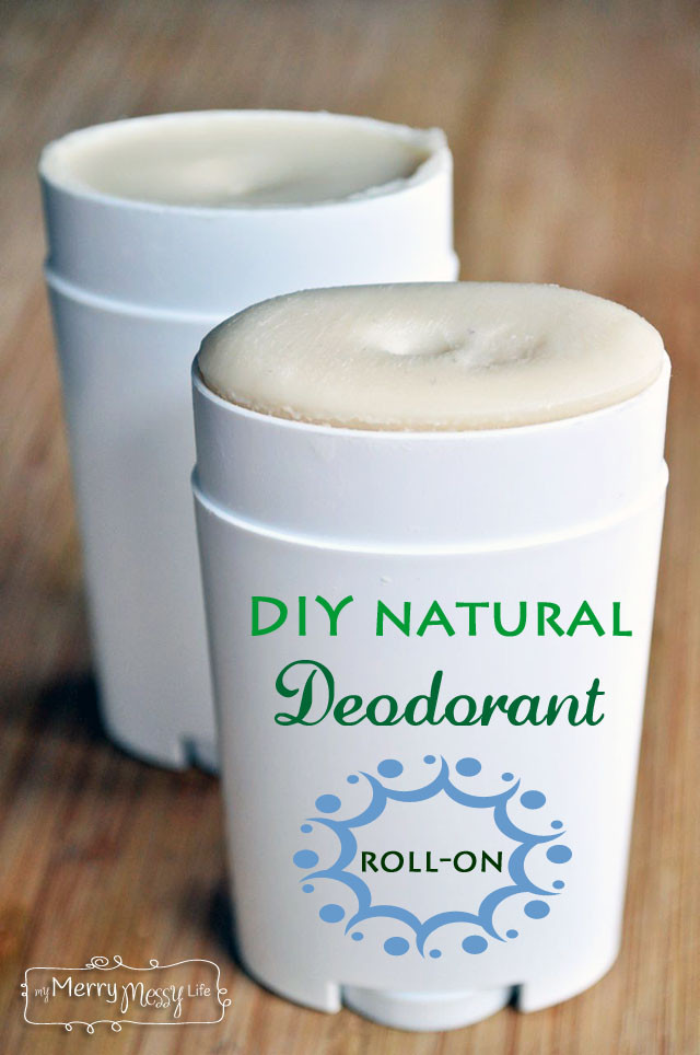 Diy Deo
 DIY Natural Roll Deodorant Non Toxic Recipe My