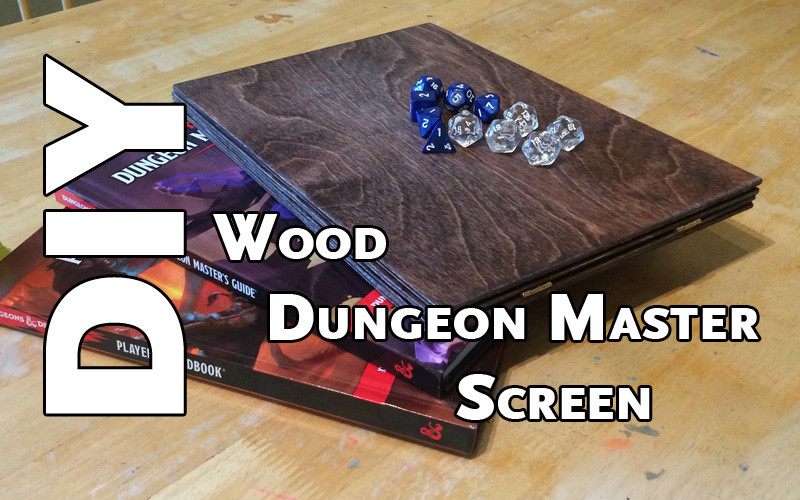 Diy Dm Screen
 DIY Wood Dungeon Master Screen Webb Pickersgill