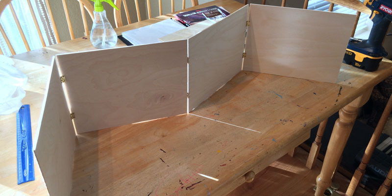 Diy Dm Screen
 DIY Wood Dungeon Master Screen Webb Pickersgill