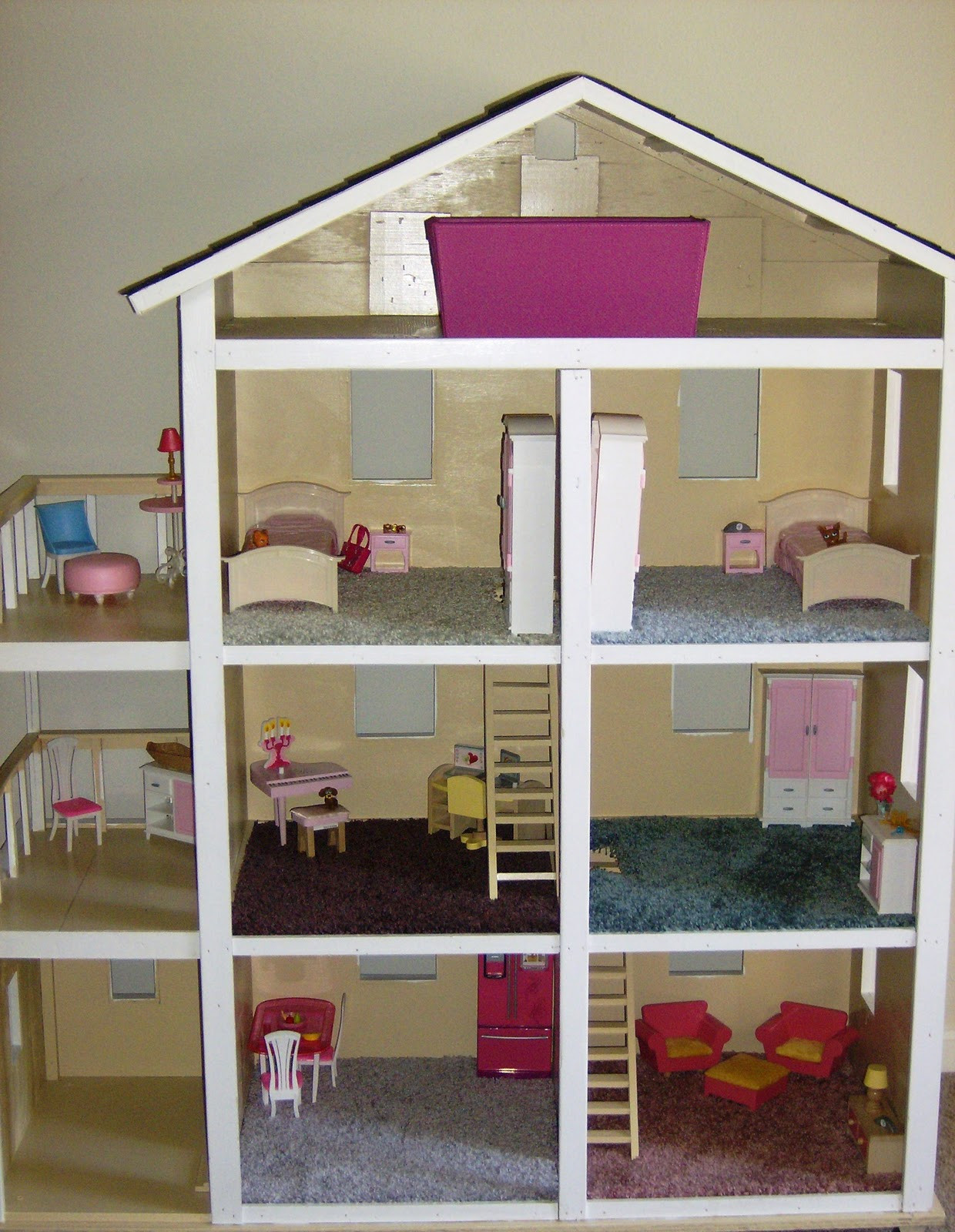 Diy Dollhouse
 Build It Sew It Love It DIY Barbie House