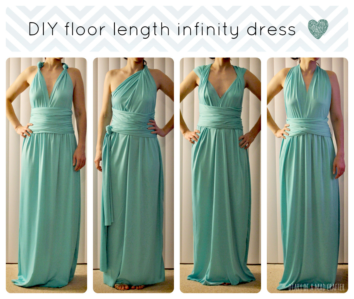 Diy Dress
 DIY Floor Length Infinity Dress