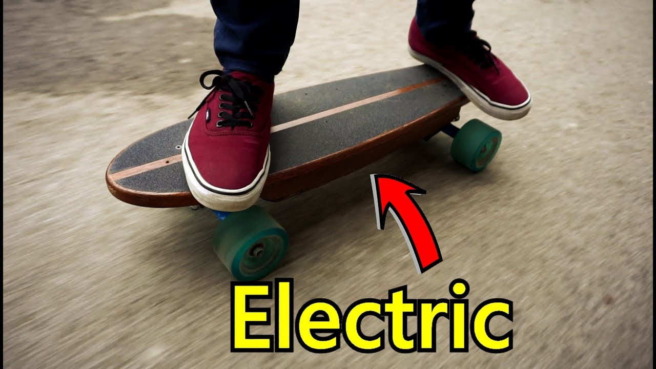 Diy Electric Skateboard
 Cheap DIY electric skateboard