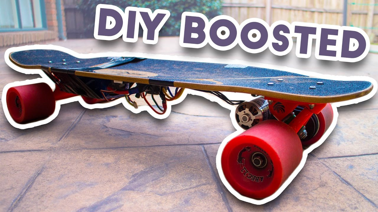 Diy Electric Skateboard
 Homemade Boosted board