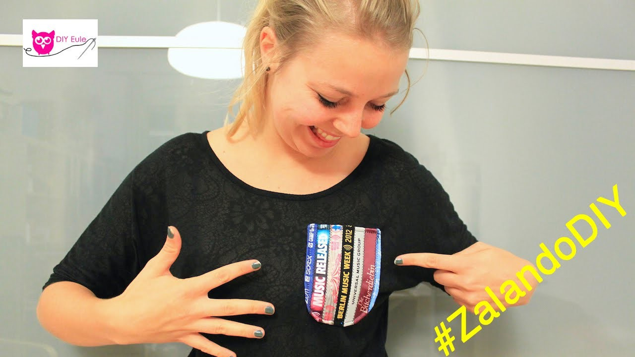 Diy Eule Tasche
 DIY Eule ZalandoDIY T Shirt Tasche aus Festivalbändchen